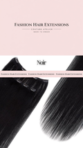 Couture Clip-in Hair Set – 200 g – Noir Black